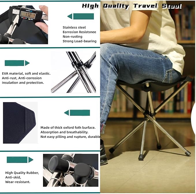 Telescoping Camping Stool
