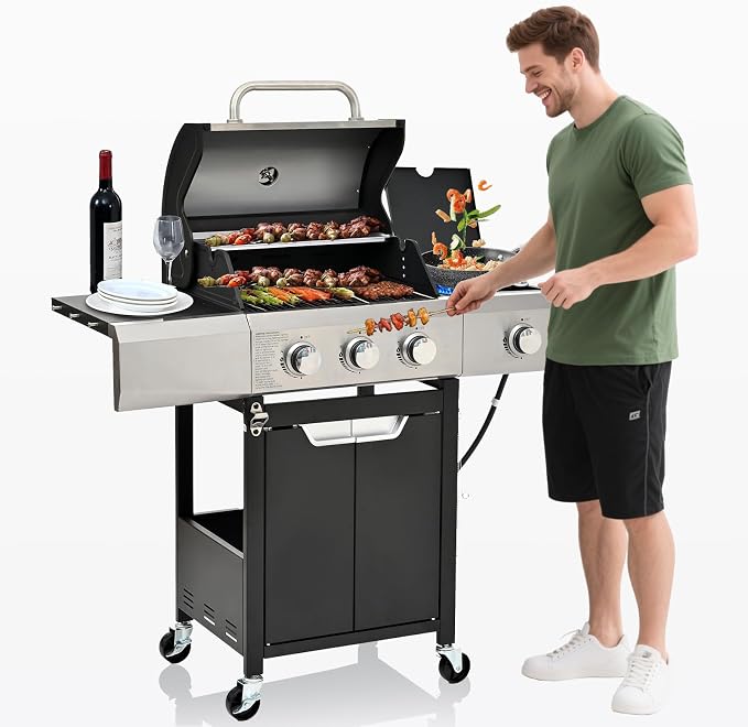 3-Burner, 40500 BTU