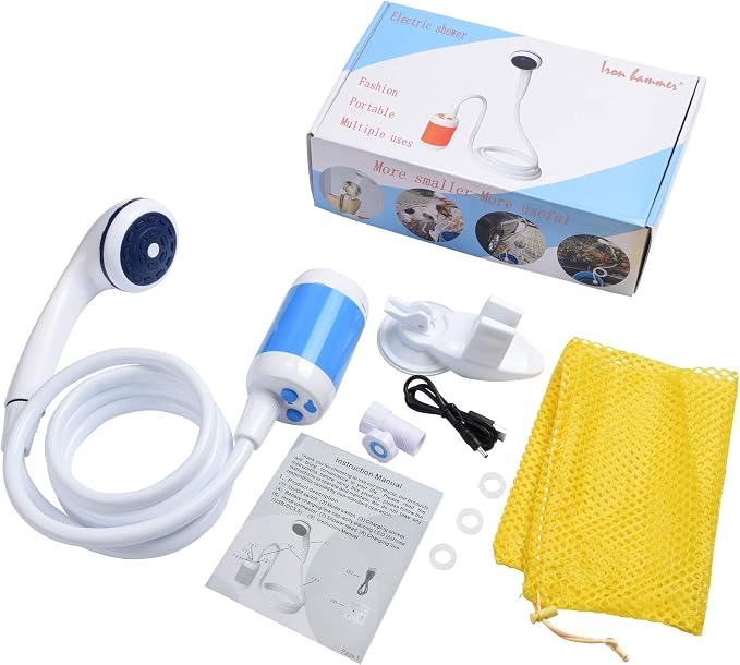 Blue Shower with Valve
