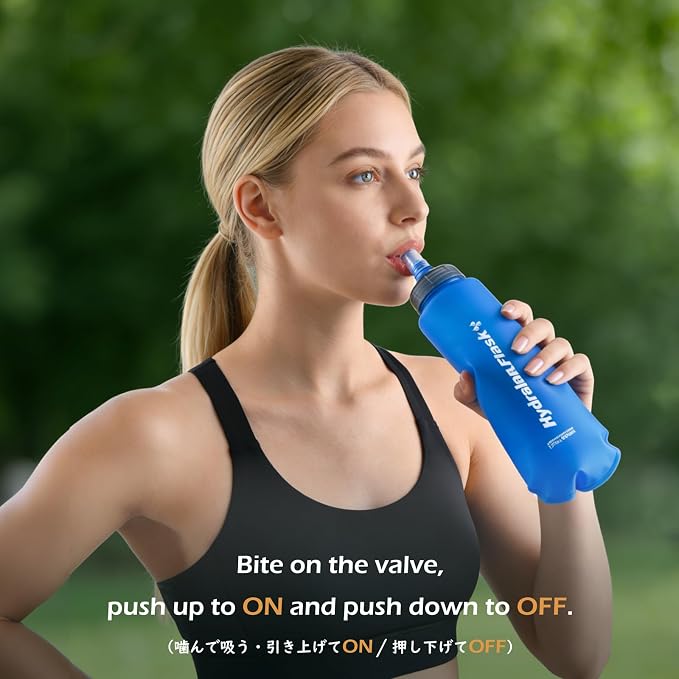 500ml/16.9oz - Y - Blue - Pack of 2