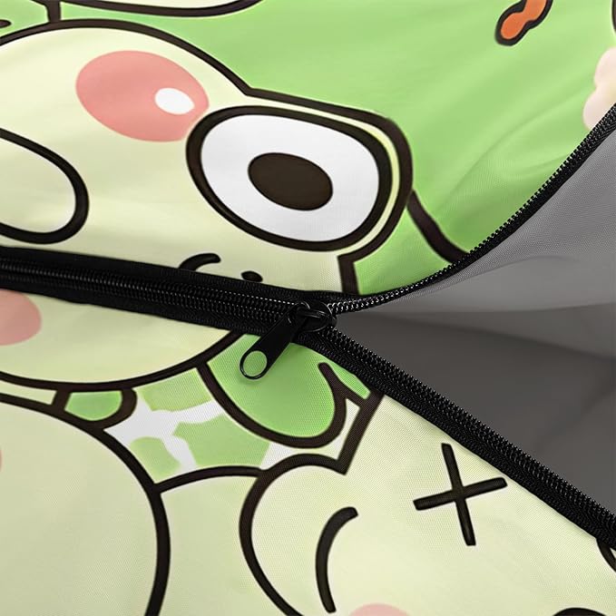 Cute Cartoon Frog Green 7