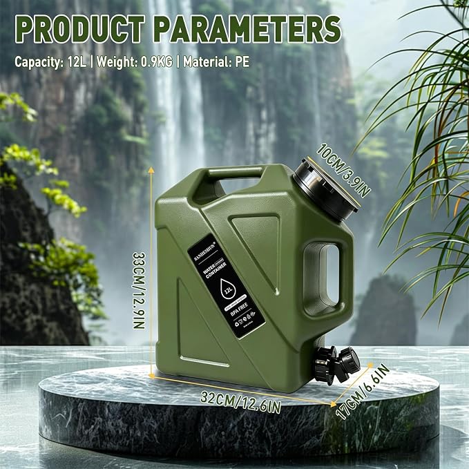 3.2 Gallon - Green