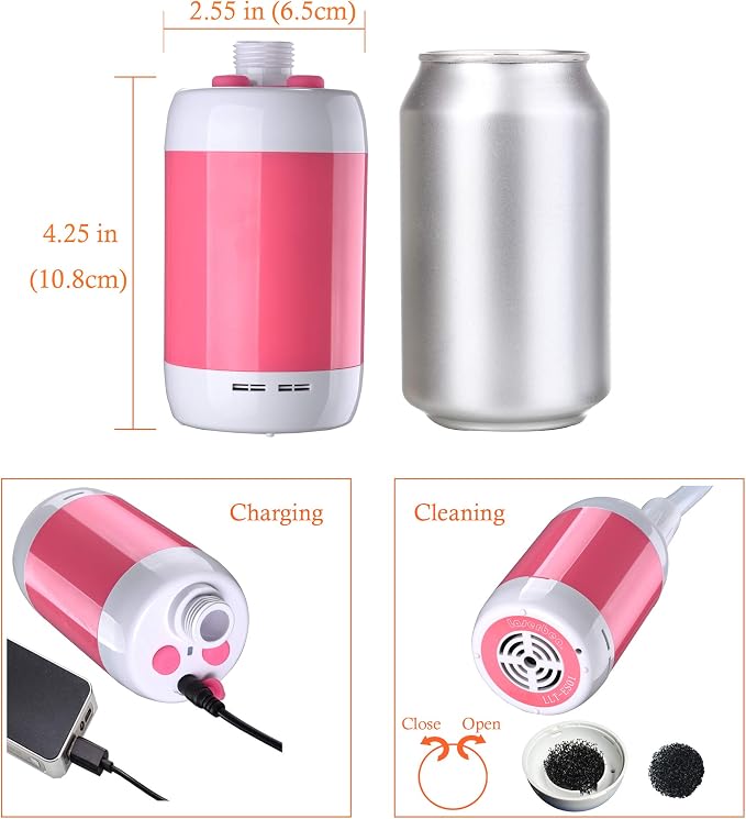 Pink Shower with Valve