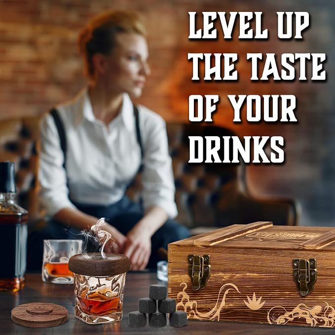 Whiskey Box - 2 Glasses