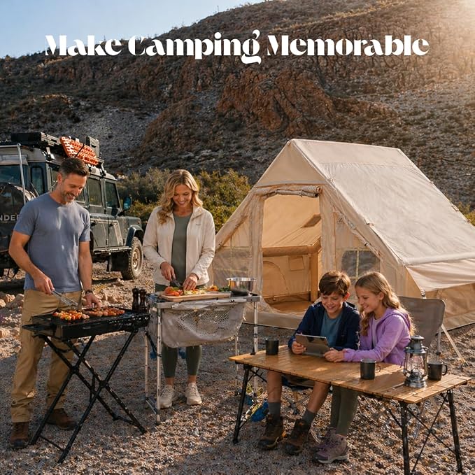 4 Person Tent / 9.8ft X 6.9ft X 6.4ft