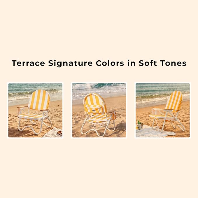 Cala Serena Ochre Stripe