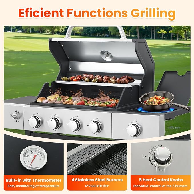 4-Burner, 46790 BTU