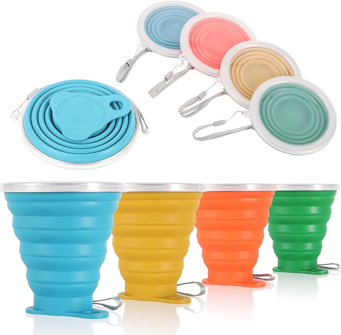 4 Pack-Bright Orange-Bottle Green-Skyblue-Ginger