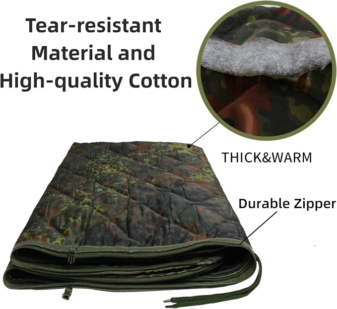 German Camo With Zipper