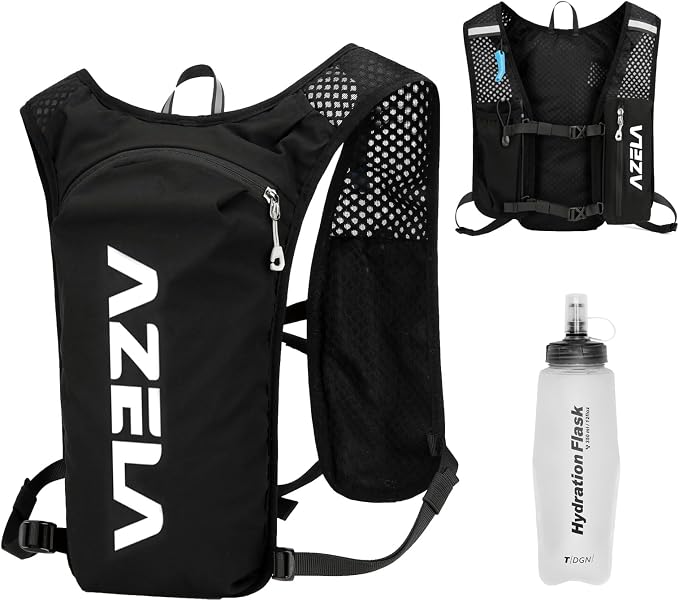 04 Black - with a 350ml Soft Flask