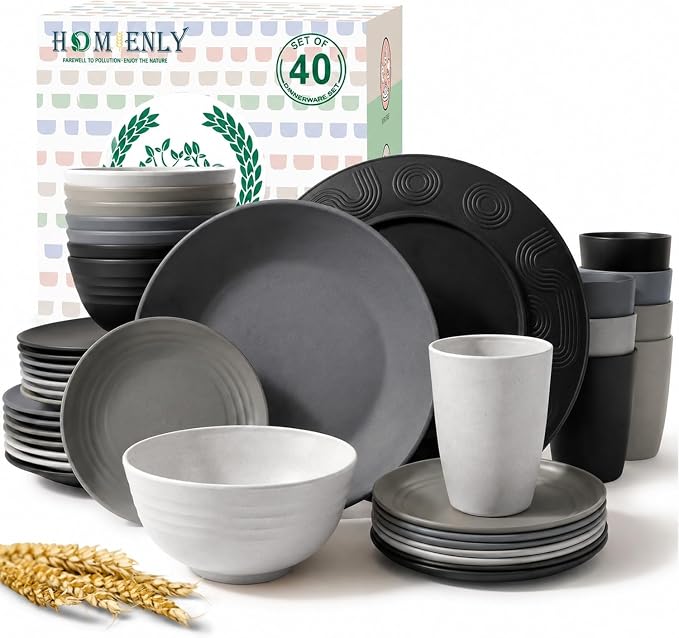 40pcs BlackGrey