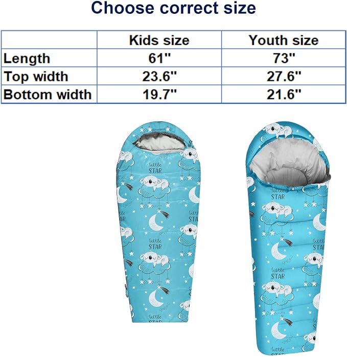 Sky blue kids up to 4\\'3\