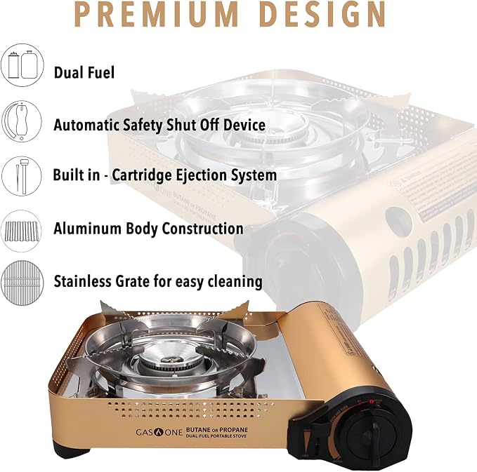 Gold Stove with Fuel Bundle