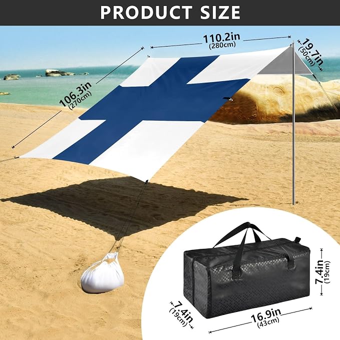 National Flag of Finlandi