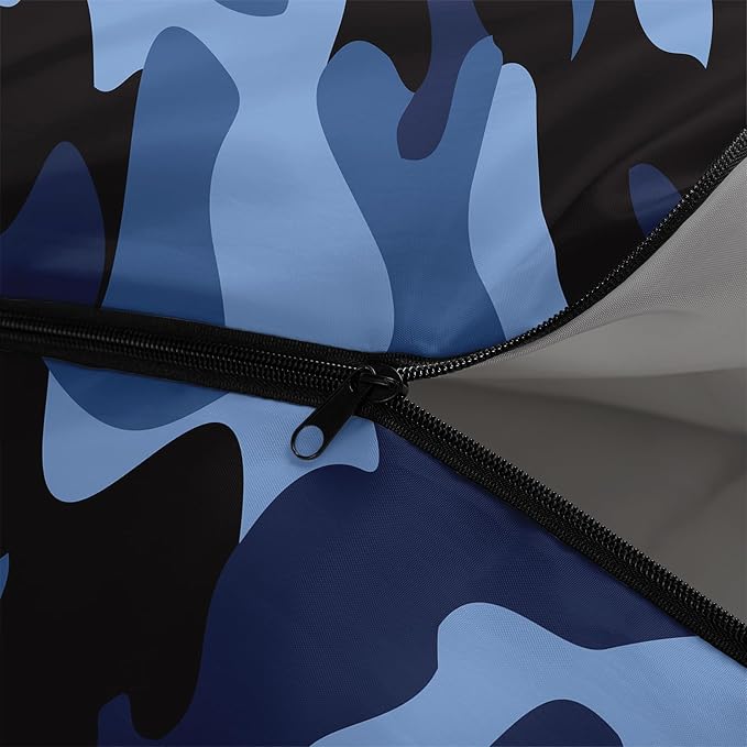 Blue camouflage