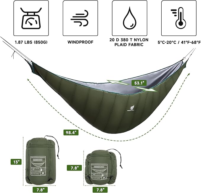 Green for Single Hammocks(98\