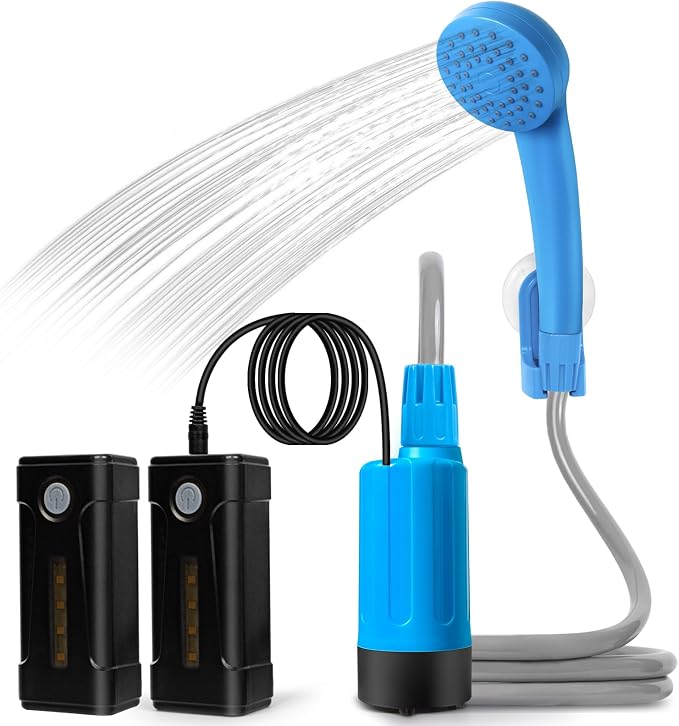 Blue - Two Batteries