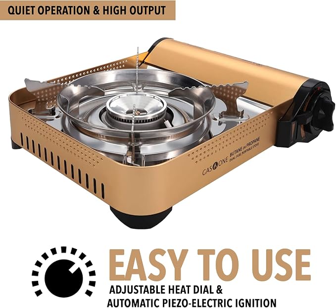 Gold Stove with Fuel Bundle