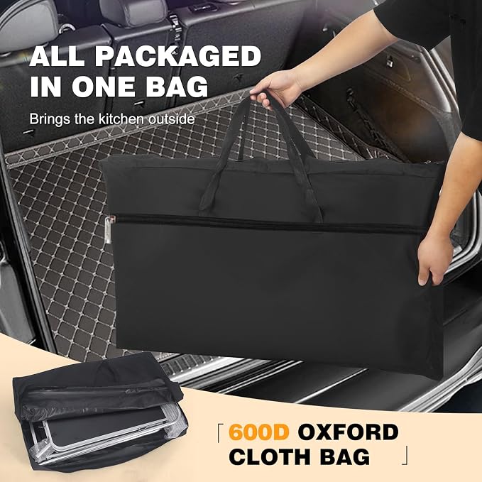 Black With Three Cupboard