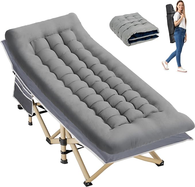 Grey Cot/Grey Pad