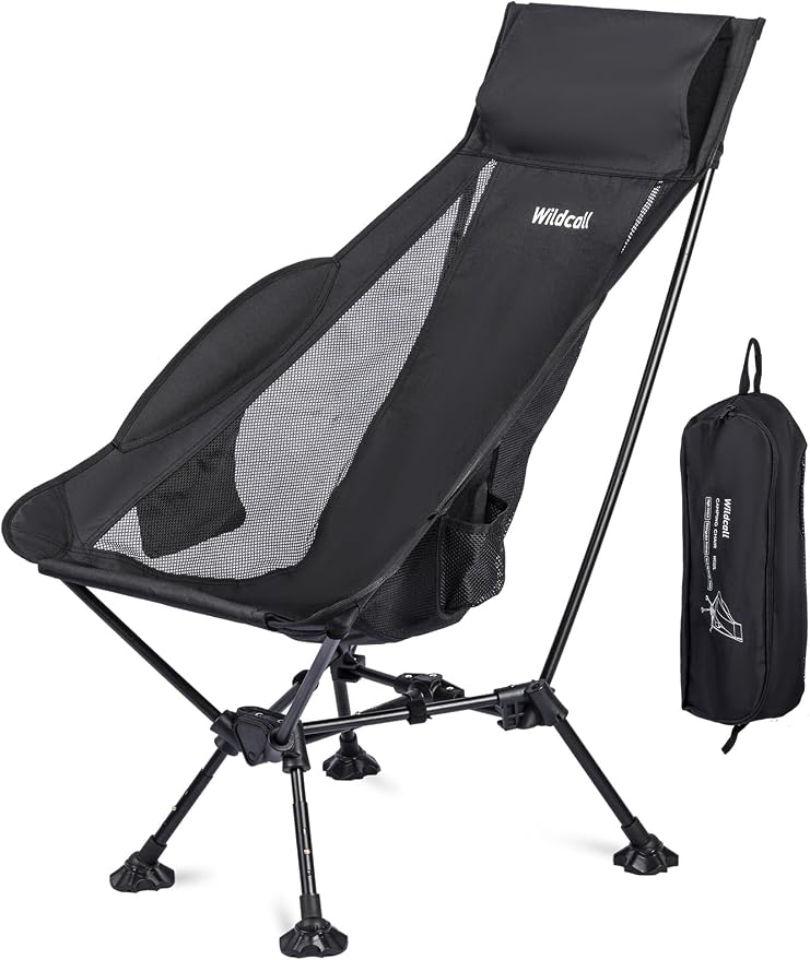 1 X Black High Back