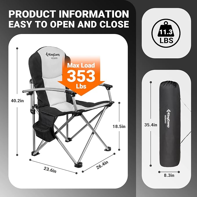 High Back-black-1 Pack
