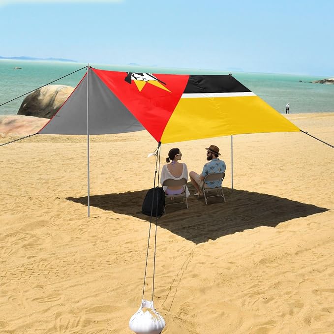 National Flag of Mozambique