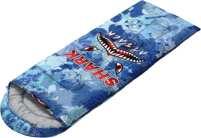 Blue Camouflage Shark
