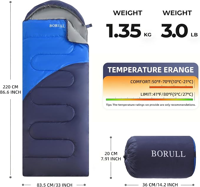 3lb-Navy blue&Sapphire blue(L Zip)