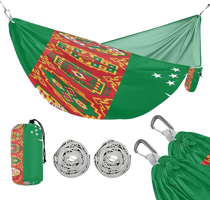 National Flag of Turkmenistan