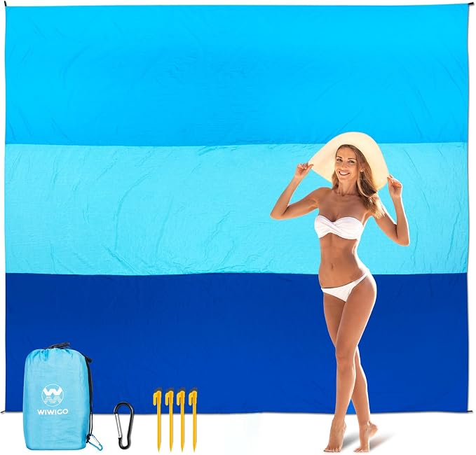 3 Blue Striped