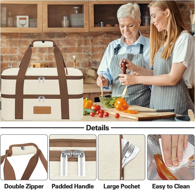 Beige-Dual Compartments