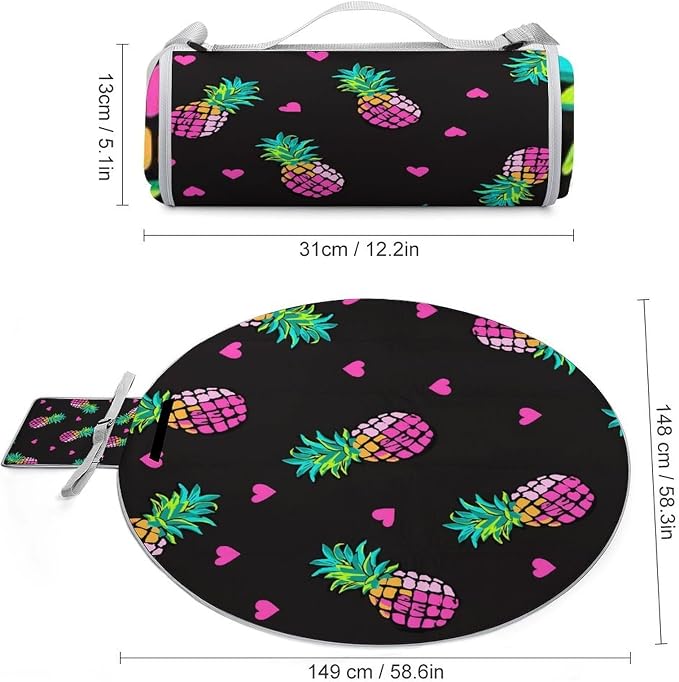 Pink Hearts and Pineapples