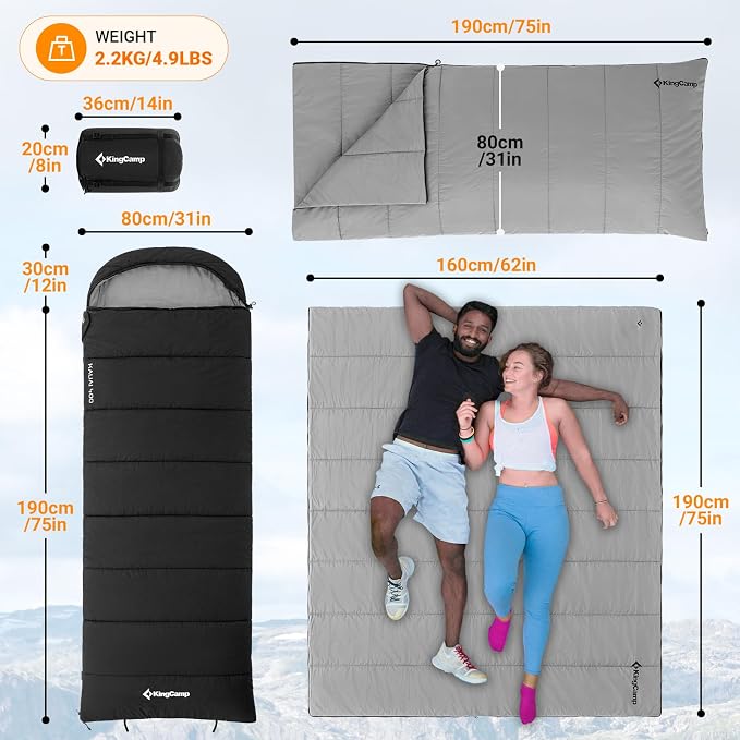3-IN-1 Sleeping Bag