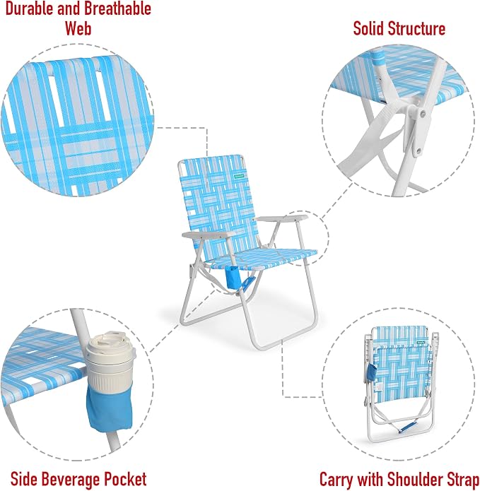 Blue Webbed-2pack