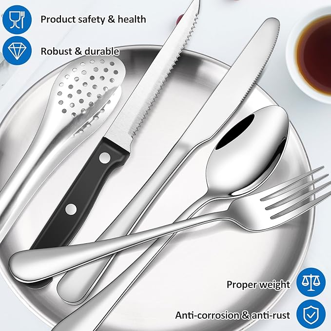 Camping Silverware Set-13set