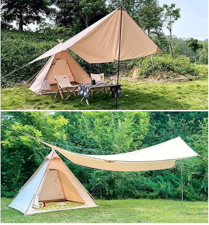 Tent alone