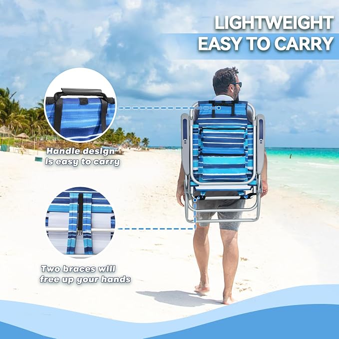 High Back Blue