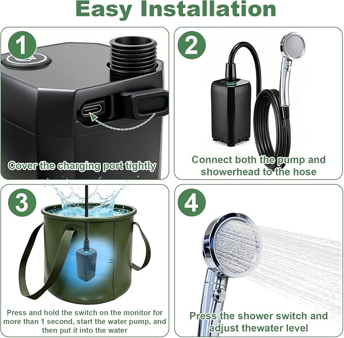 shower pump