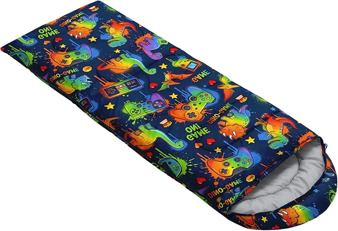 Colorful gamer Dinosaur