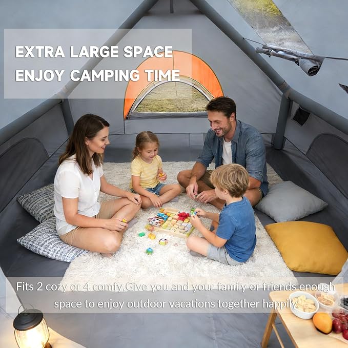 2-4 Person Grey