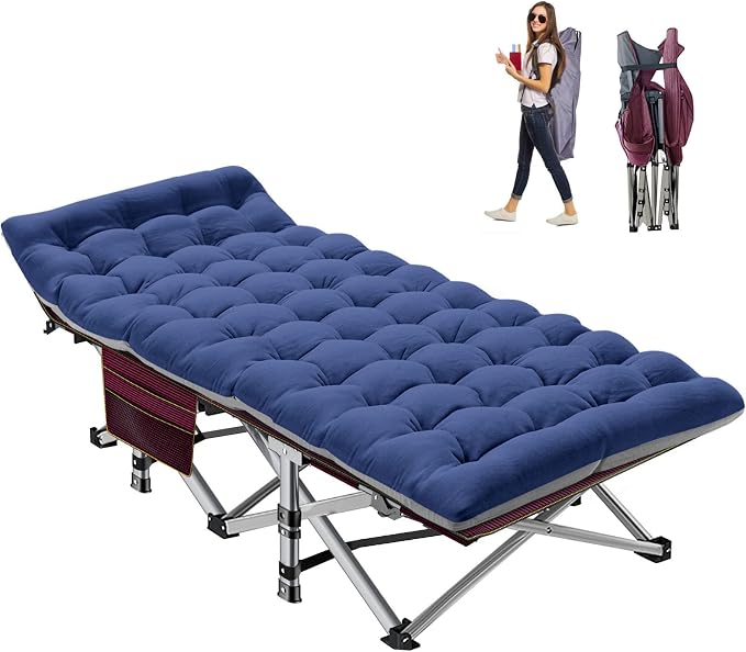 Red Cot Blue Pad