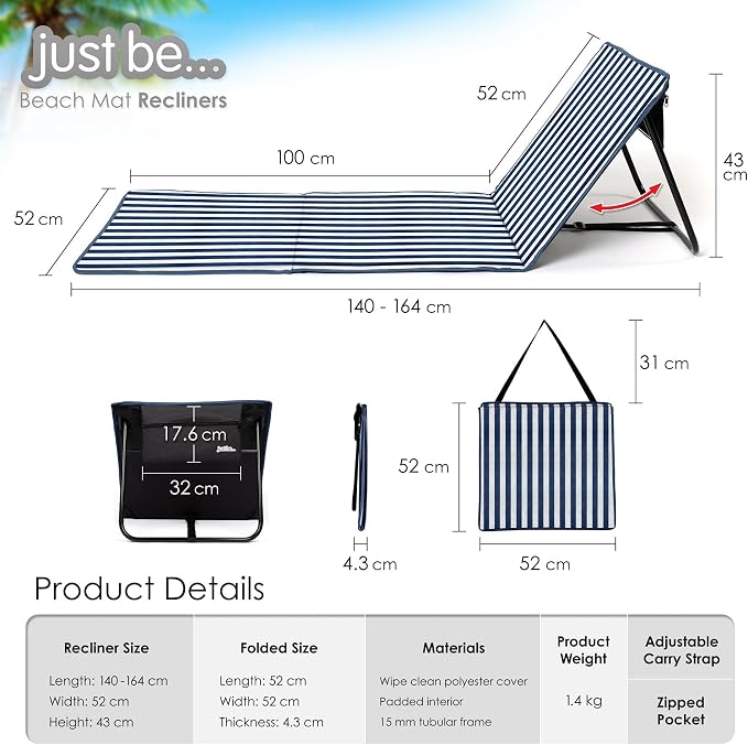Blue Stripes (2-pack)