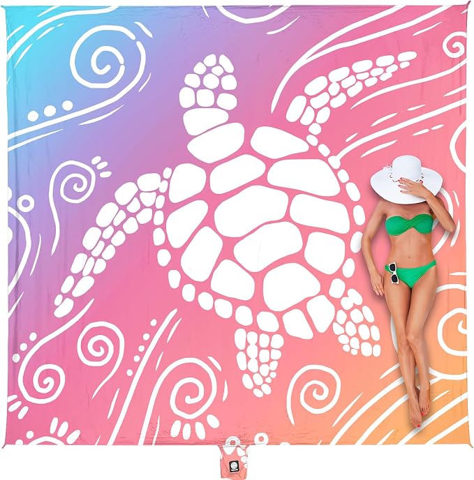 Pinkish Purple Sea Turtle