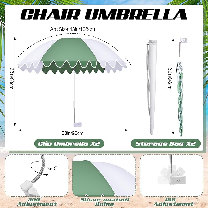 Green and White