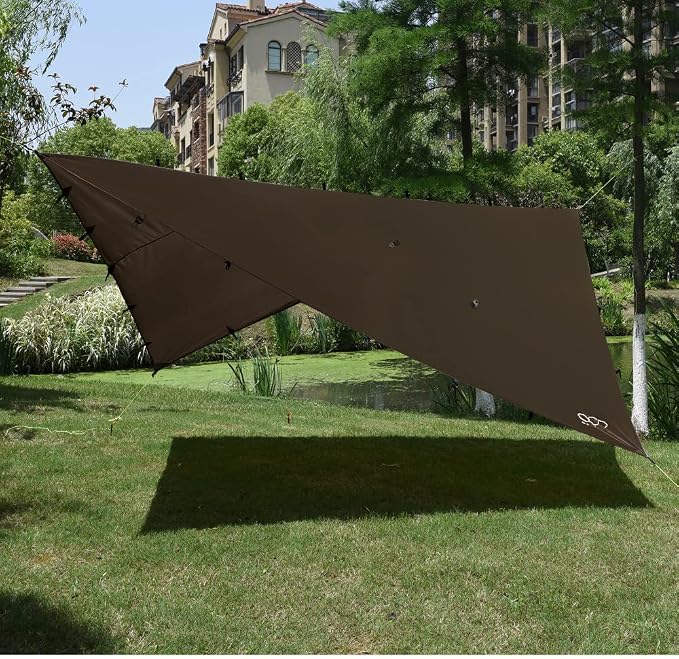 Brown 10ft X 10ft
