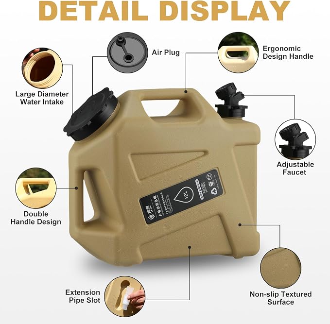 Khaki A - 3.2gallon