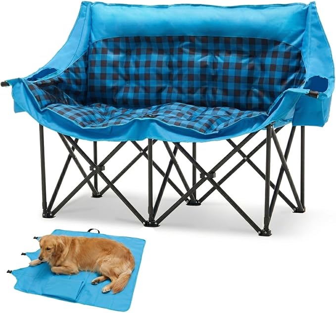 Blue Plaid + Mat