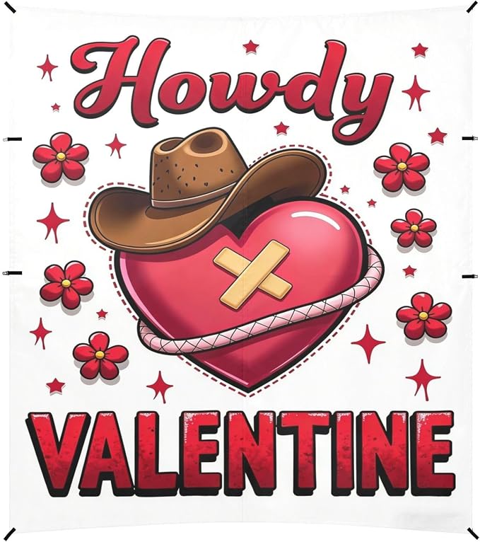 Valentine Howdy Cowboy Heart