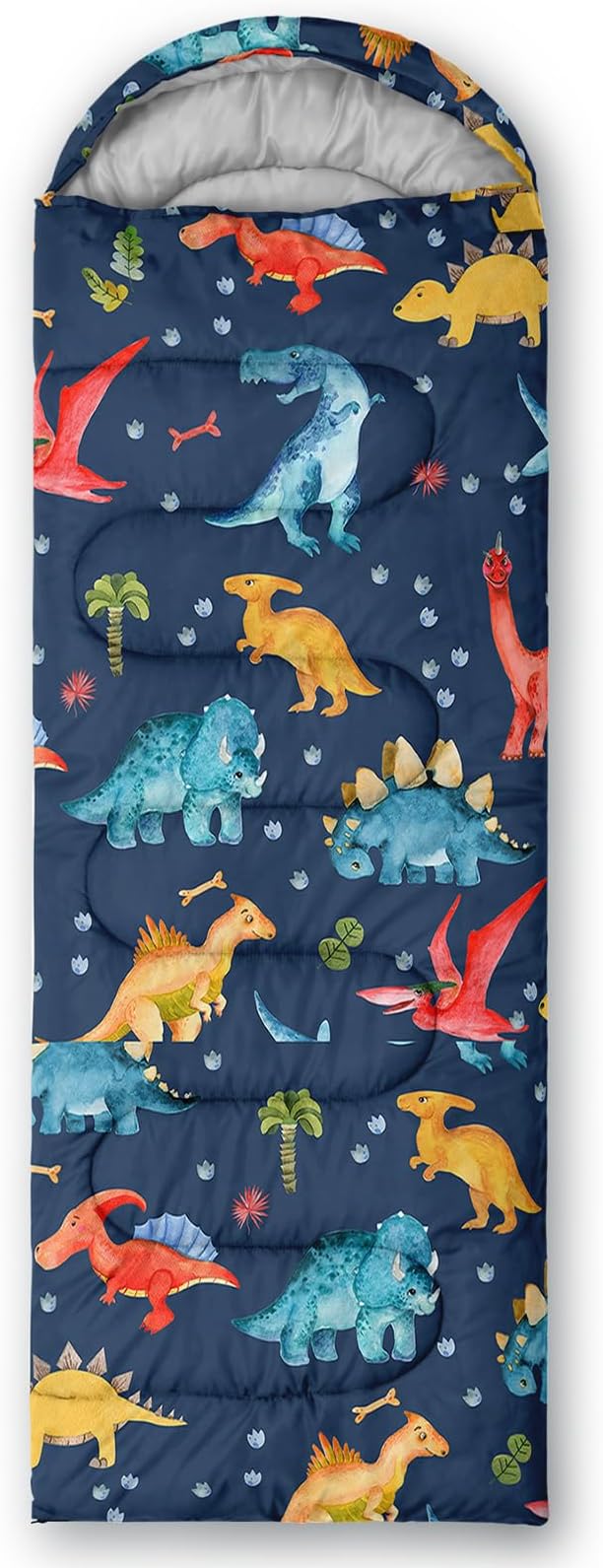 navy blue dinosaur